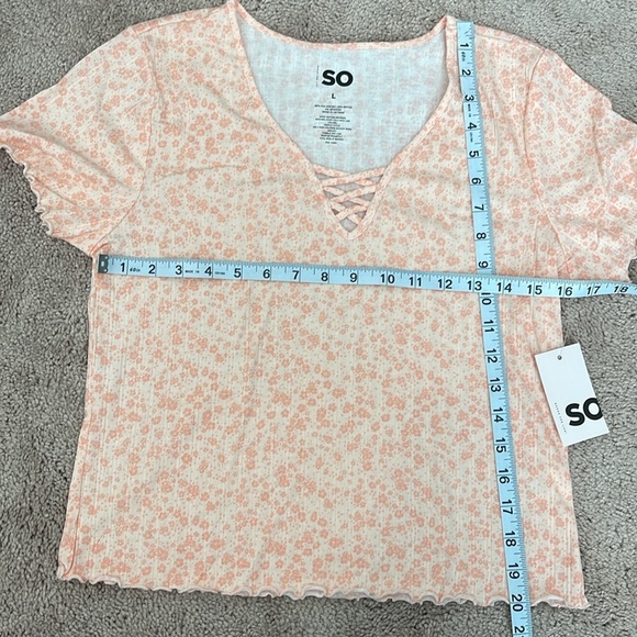 SO Peach Shirt Size Large - Picture 5 of 5